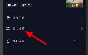 抖音上照片上的標簽如何添加？